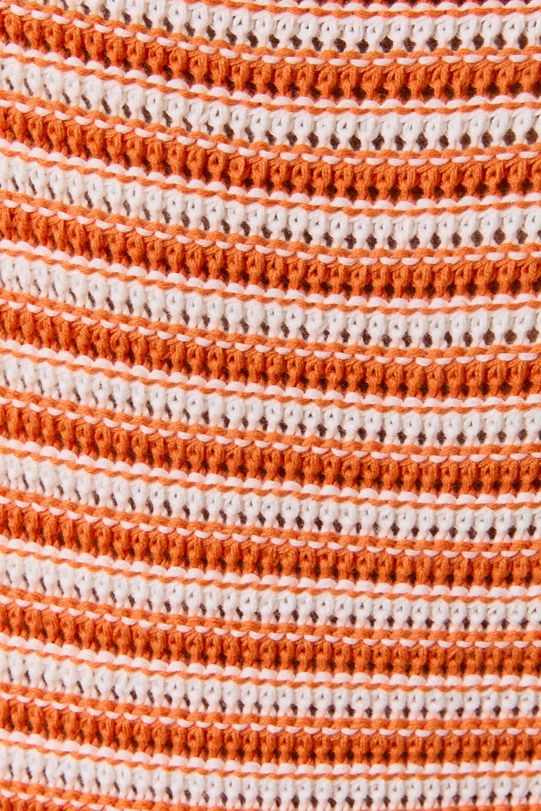 Linda Orange Stripe Top