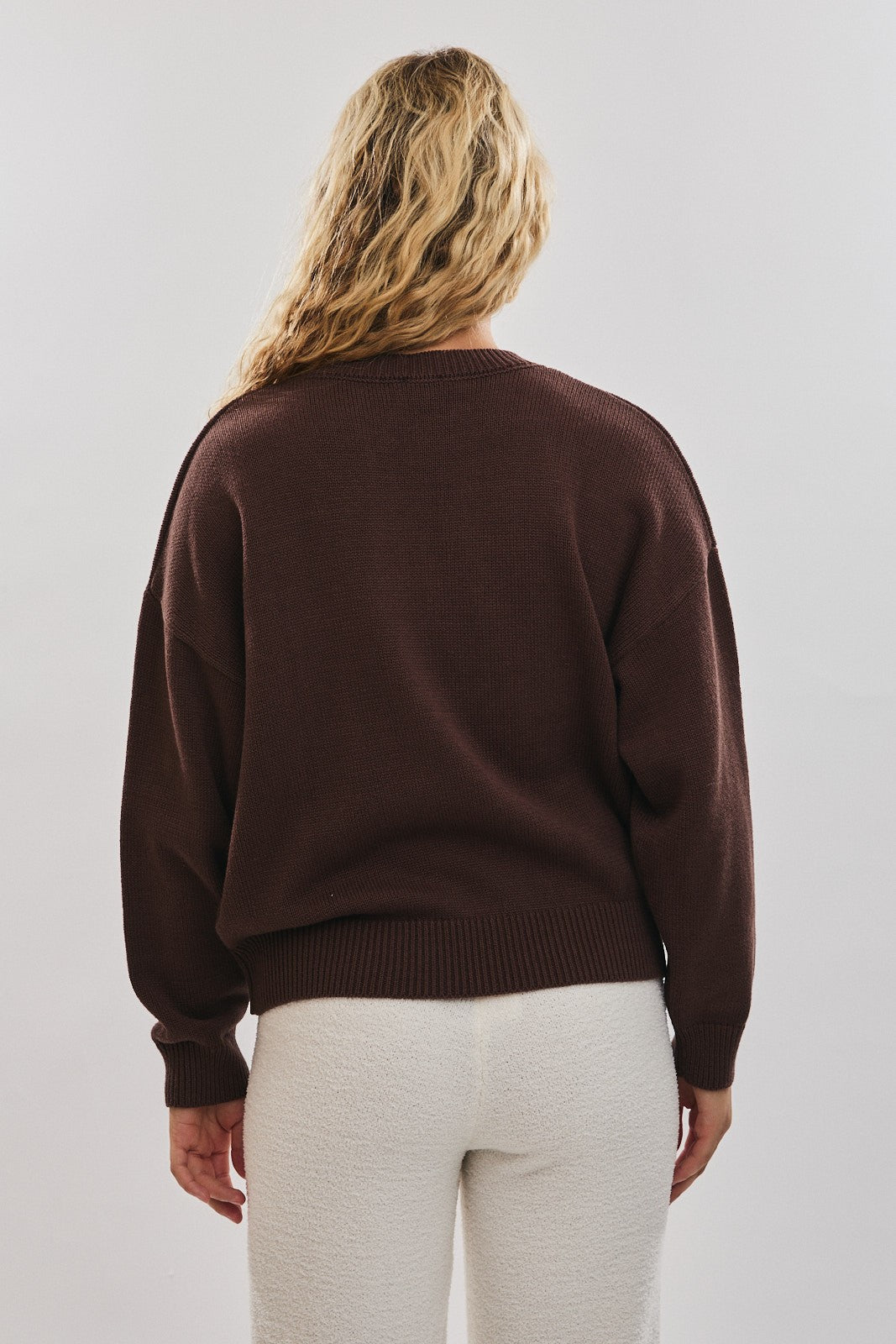 Lila Brown Dog Sweater