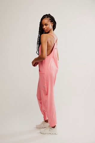 Free People Movement HOT SHOT ONESIE / HIBISCUS