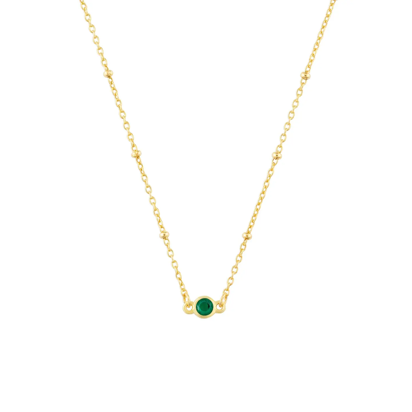 Birthstone Necklace gold