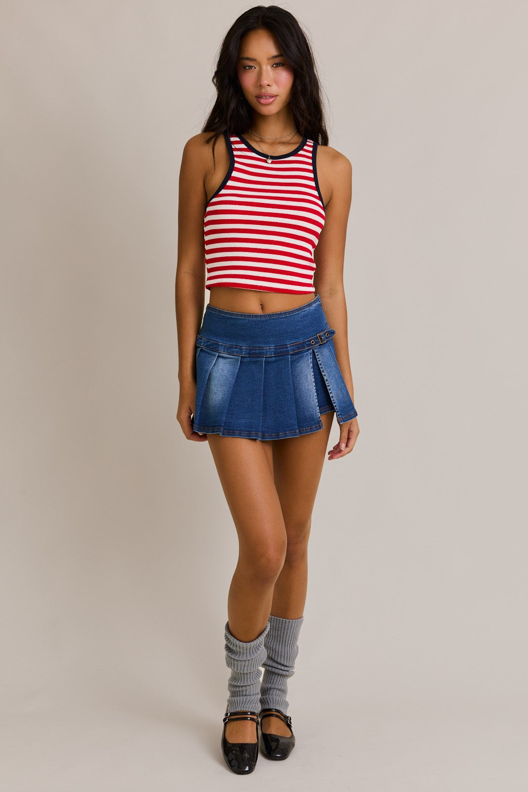 Lainey Denim Skort