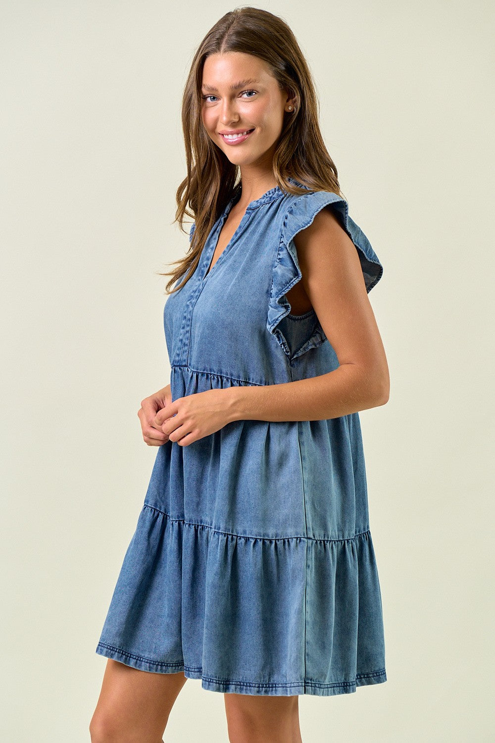 Daphne Dark Denim Dress