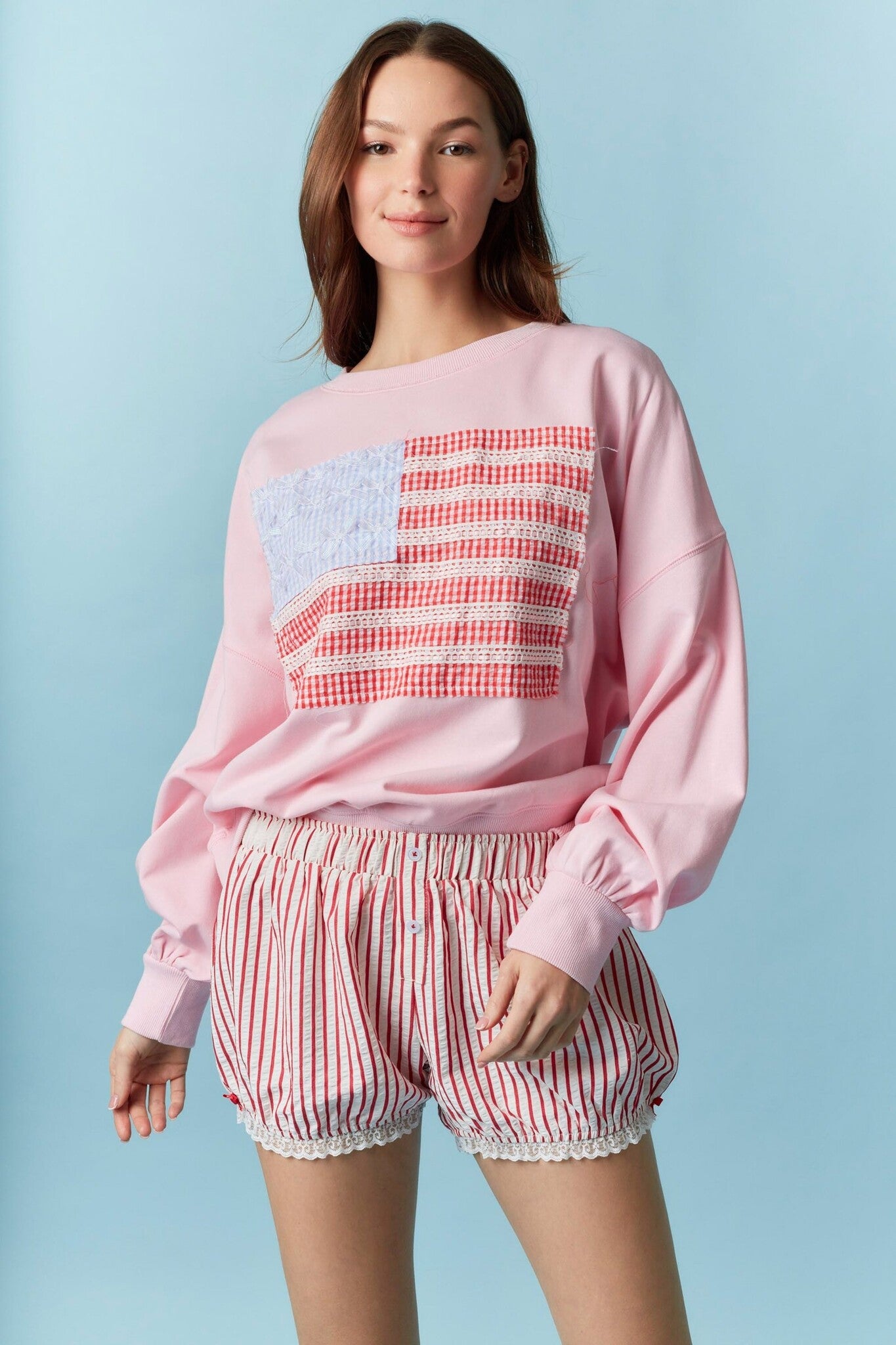 Pearl flag top