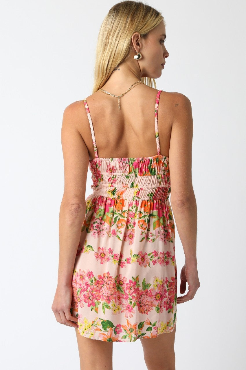Ore peach dress