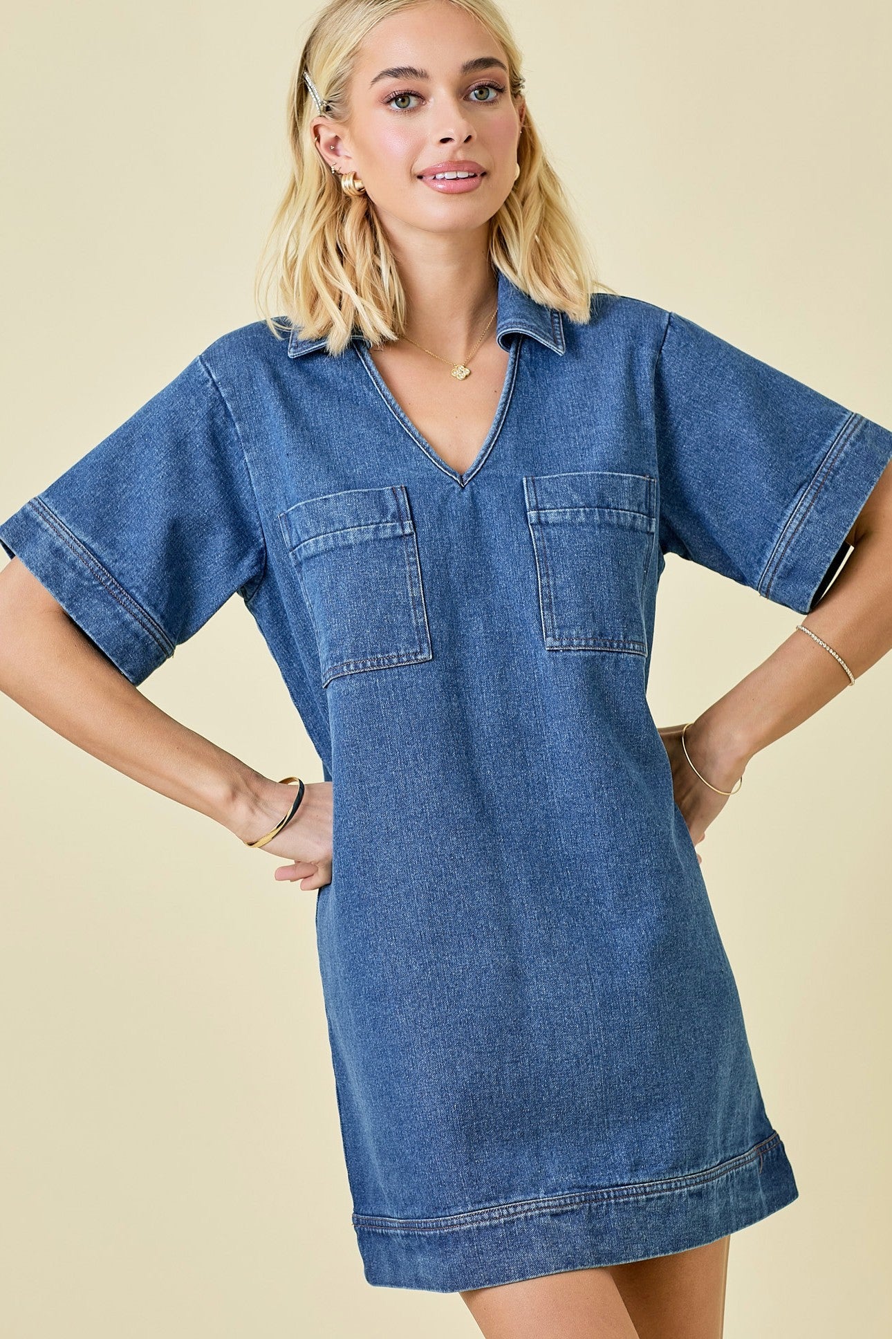 Dawn denim dress