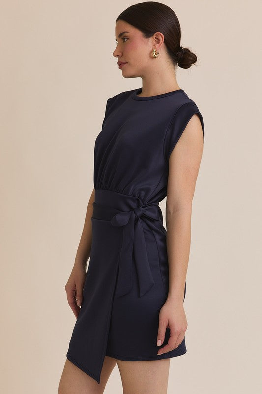 Gabby Navy Dress