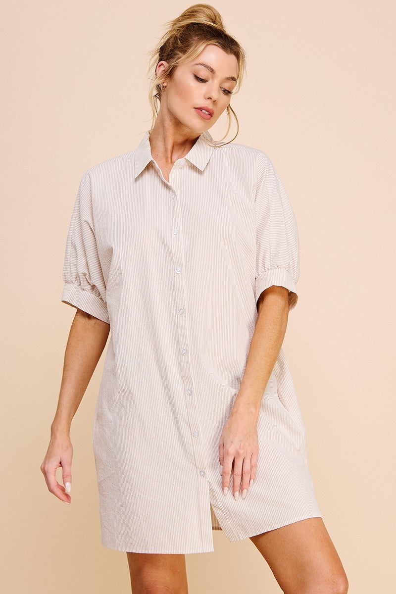 Alli breezy shirt dress