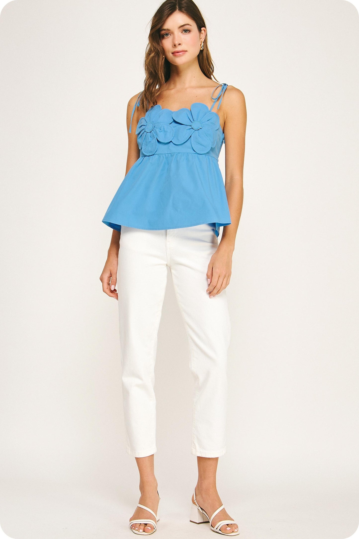 Serena Blue Top
