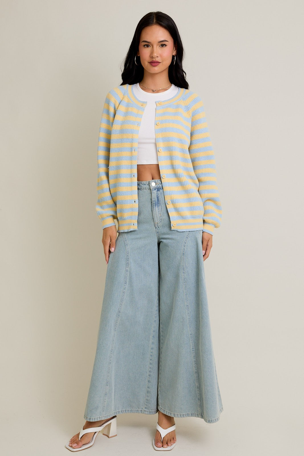 Lauren Striped Cardigan