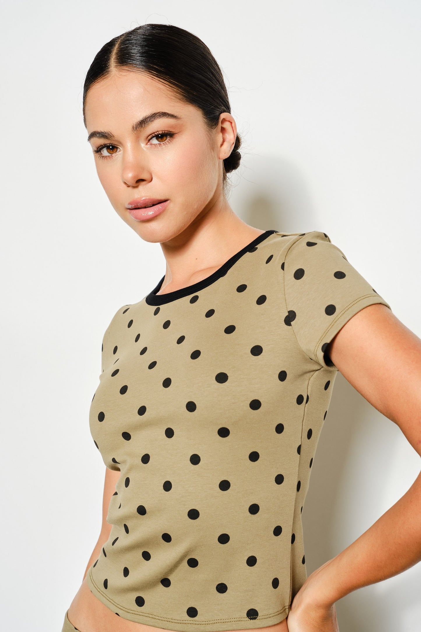 Penelope Olive Top