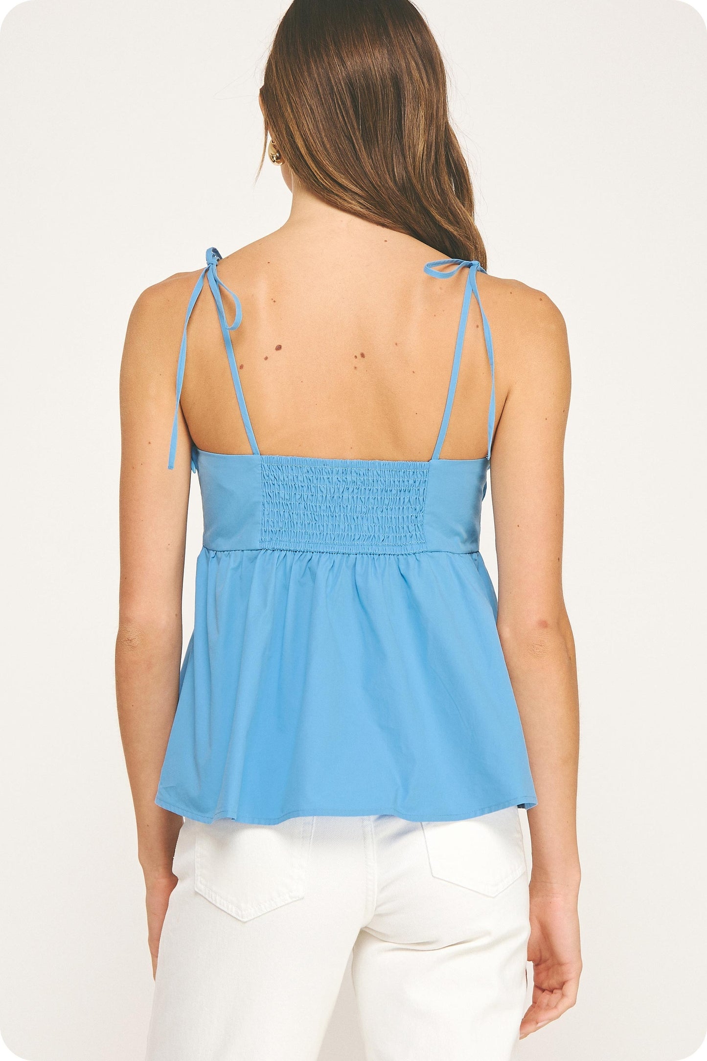 Serena Blue Top