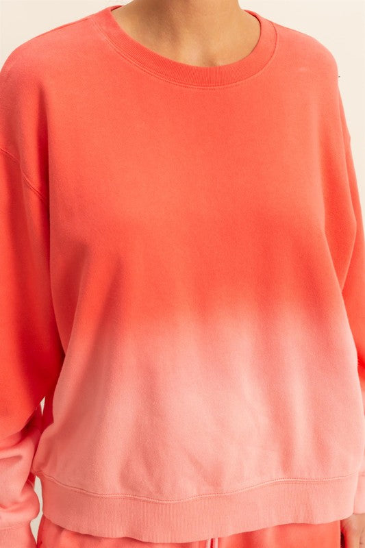 Hailey coral top