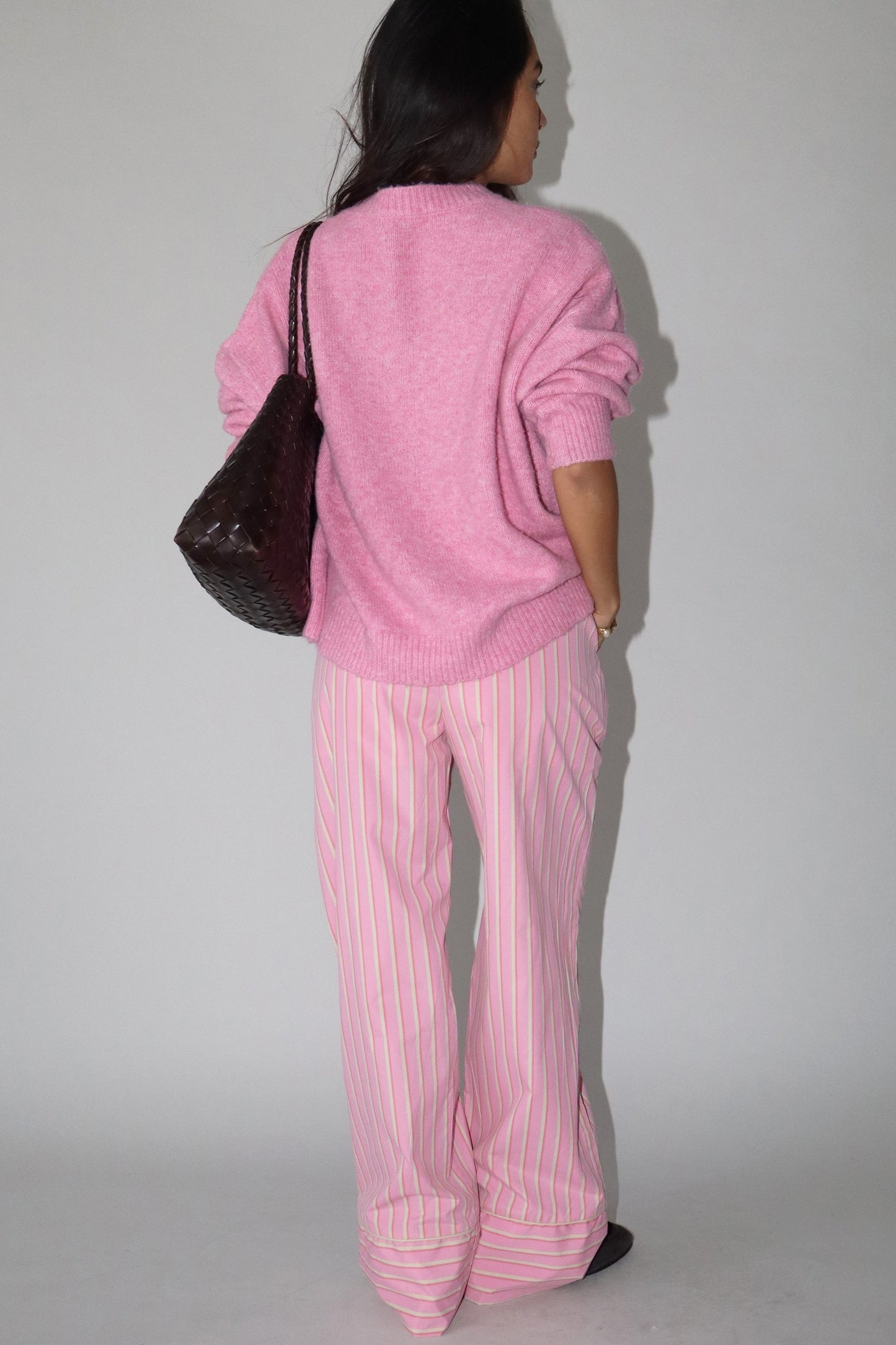 Beatrice Pink Sailboat Sweater