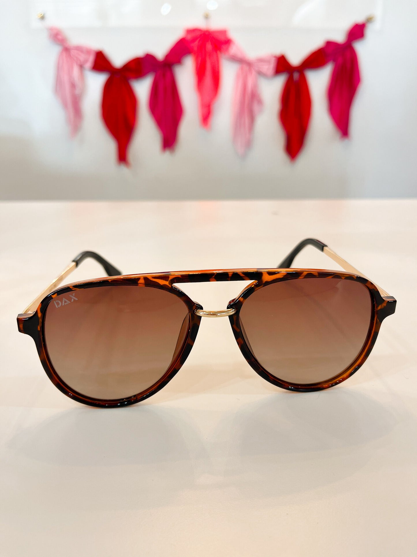 DAX Earhart cheetah sunglasses