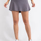 titanium v shaped tennis skort