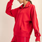 Scuba Quater Zip True Red