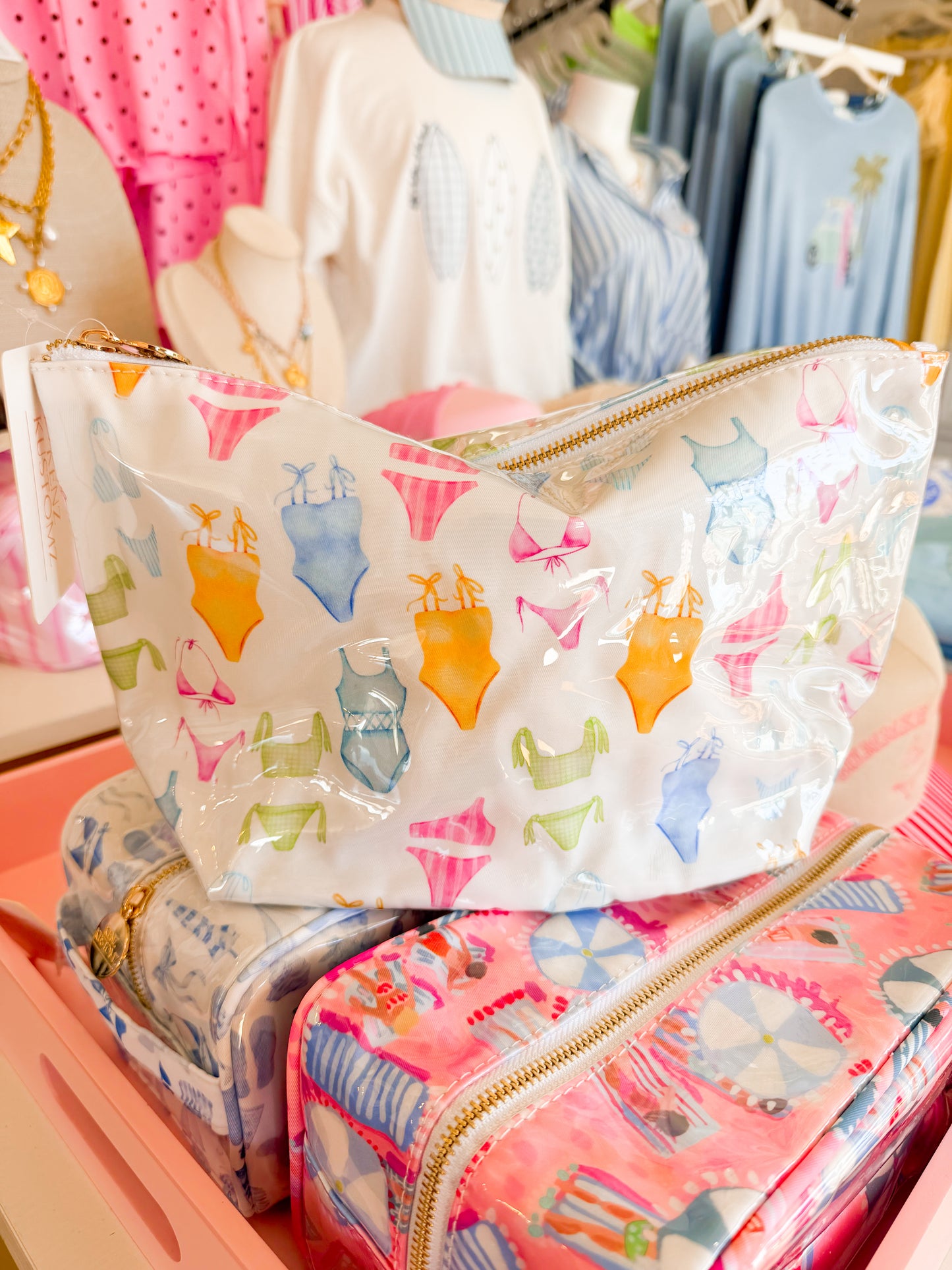 Bikinis Clear Coat Bag