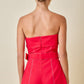 Debra Red Romper