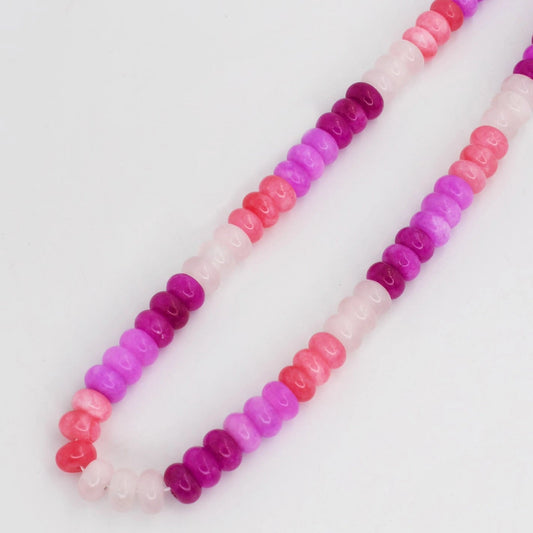 Chunky pink necklace