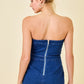 Darla Denim Wrap Romper