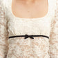 Hannah Ribbon Detail Lace Top