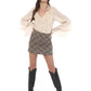 GOSSIP GIRL PLAID MINI SKIRT