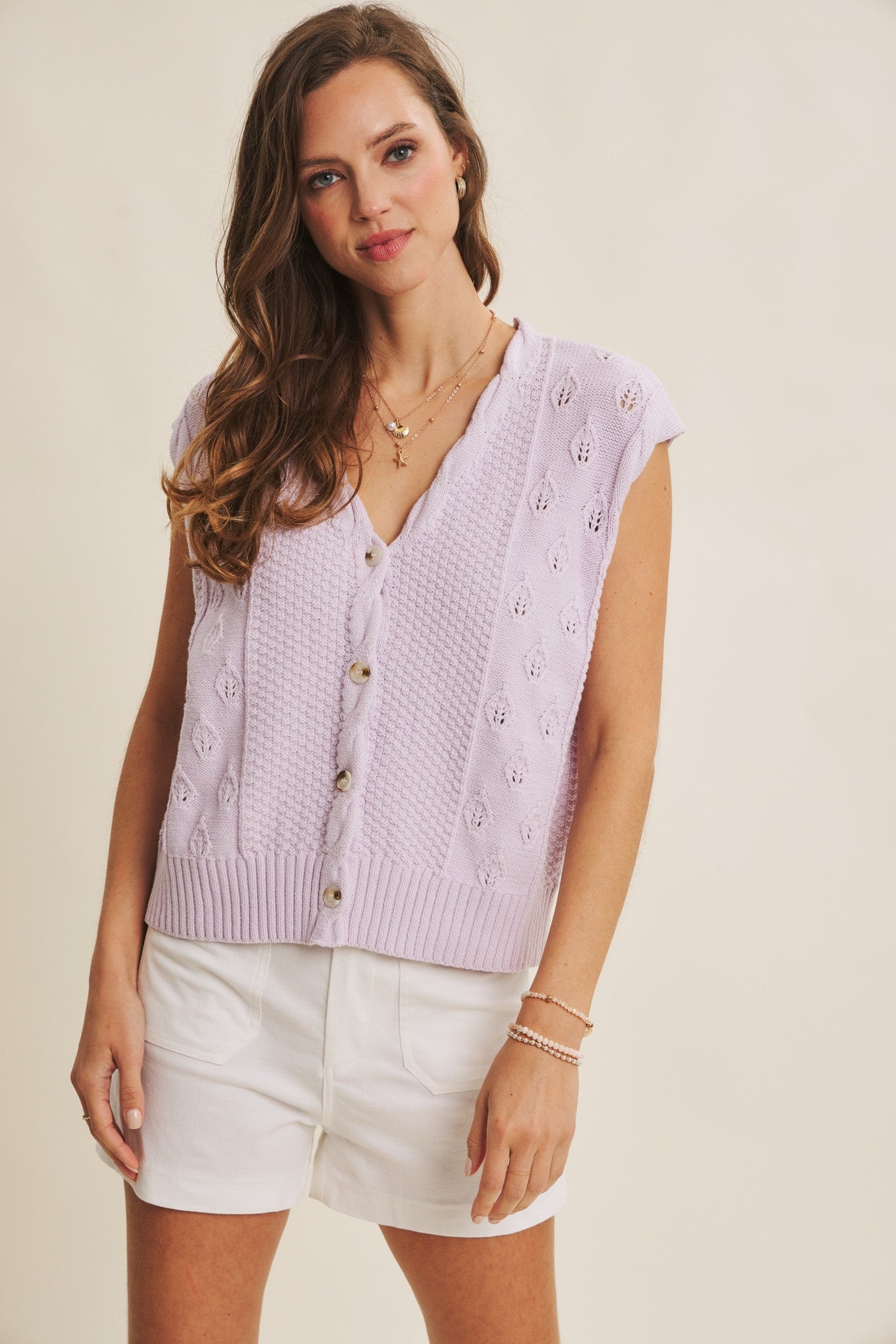 Izzy Lilac Sweater