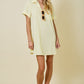 Daniela Yellow Striped Dress
