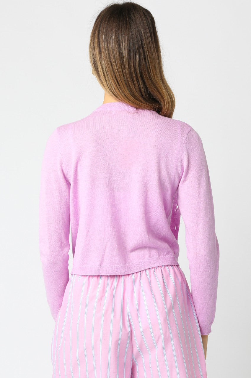 Gianna Lilac Knit Top