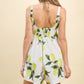 Tara Lemon Tree Romper