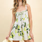 Tara Lemon Tree Romper