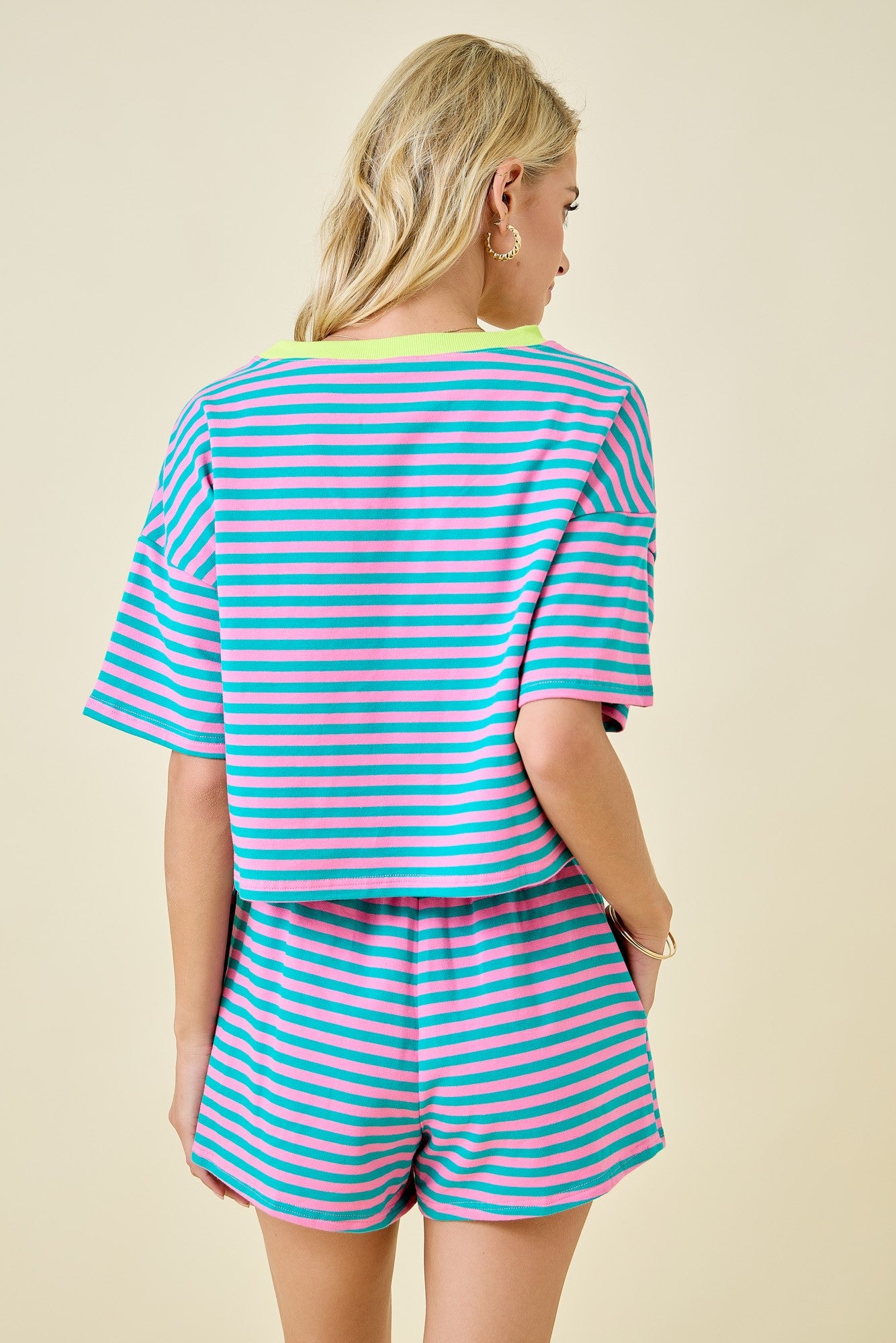 Deann Striped Set