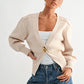 Evan Beige Cardigan