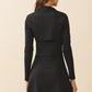 Tansy Black Athletic Dress