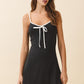 Tansy Black Athletic Dress