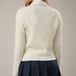 Lily Cream Cable Knit Sweater