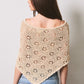 Lexi Cream Poncho