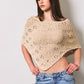 Lexi Cream Poncho