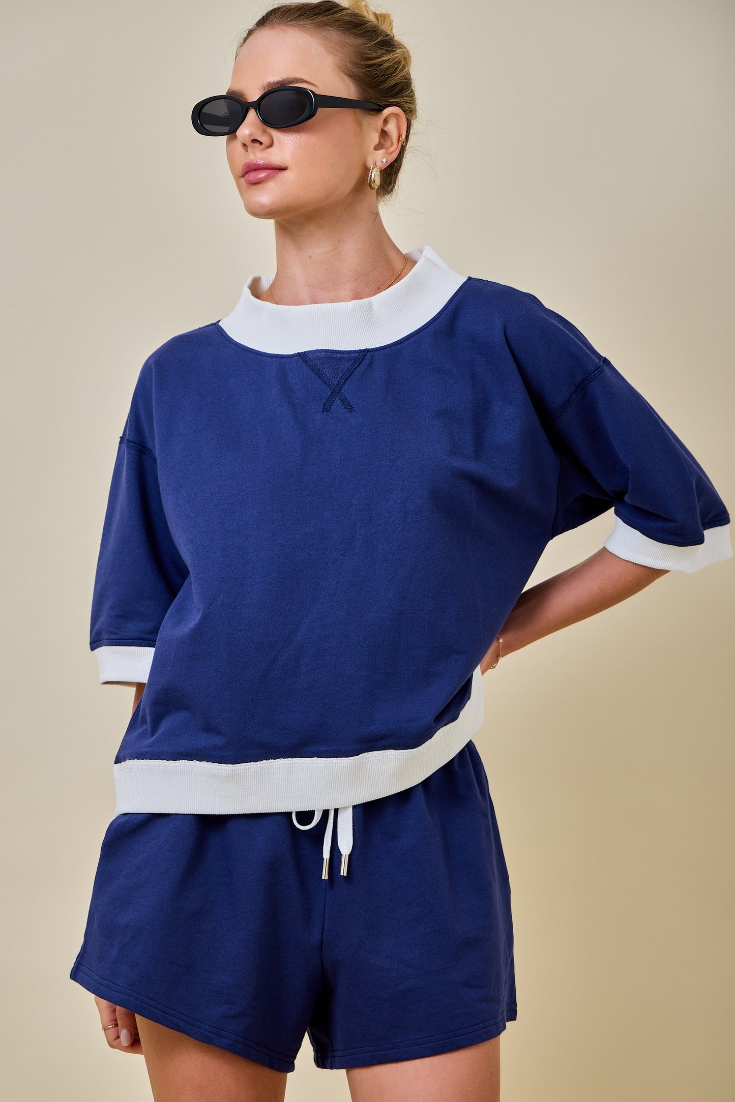 Dallas Navy Set Shorts