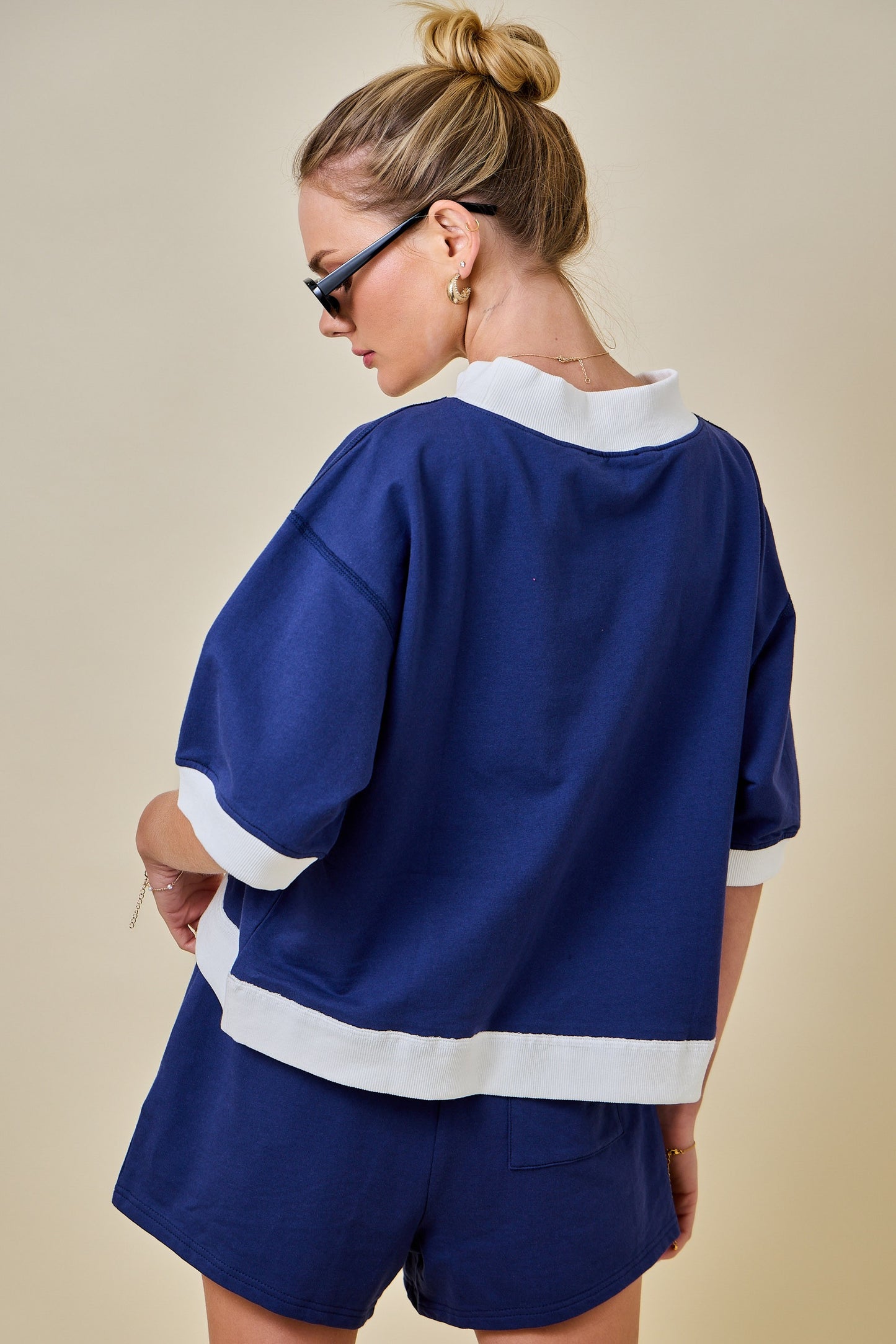 Dallas Navy Set Shorts