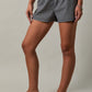Lana Navy Oatmeal Stripe Set Shorts
