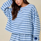 Diana Striped Long Sleeve Blue