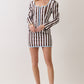 Trinity Brown Stripe Top