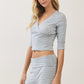 Tianna Set Top Grey