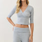 Tianna Set Top Grey