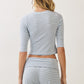 Tianna Set Top Grey