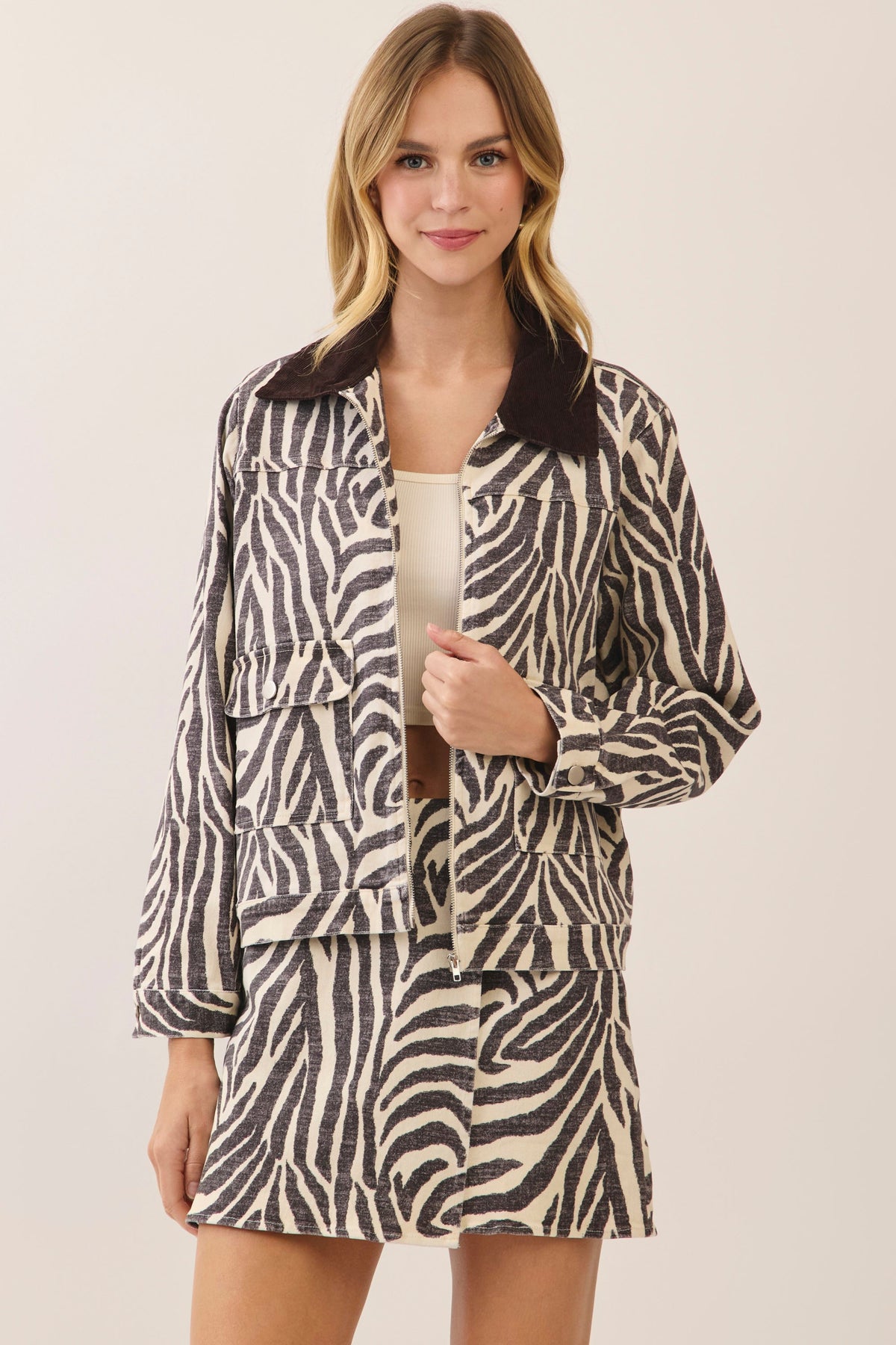 Tessa Zebra Jacket