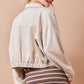 Debra Suede Bomber