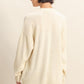 Haley Cardigan Sweater With Pockets Cream