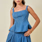 Dasha Denim Set Top